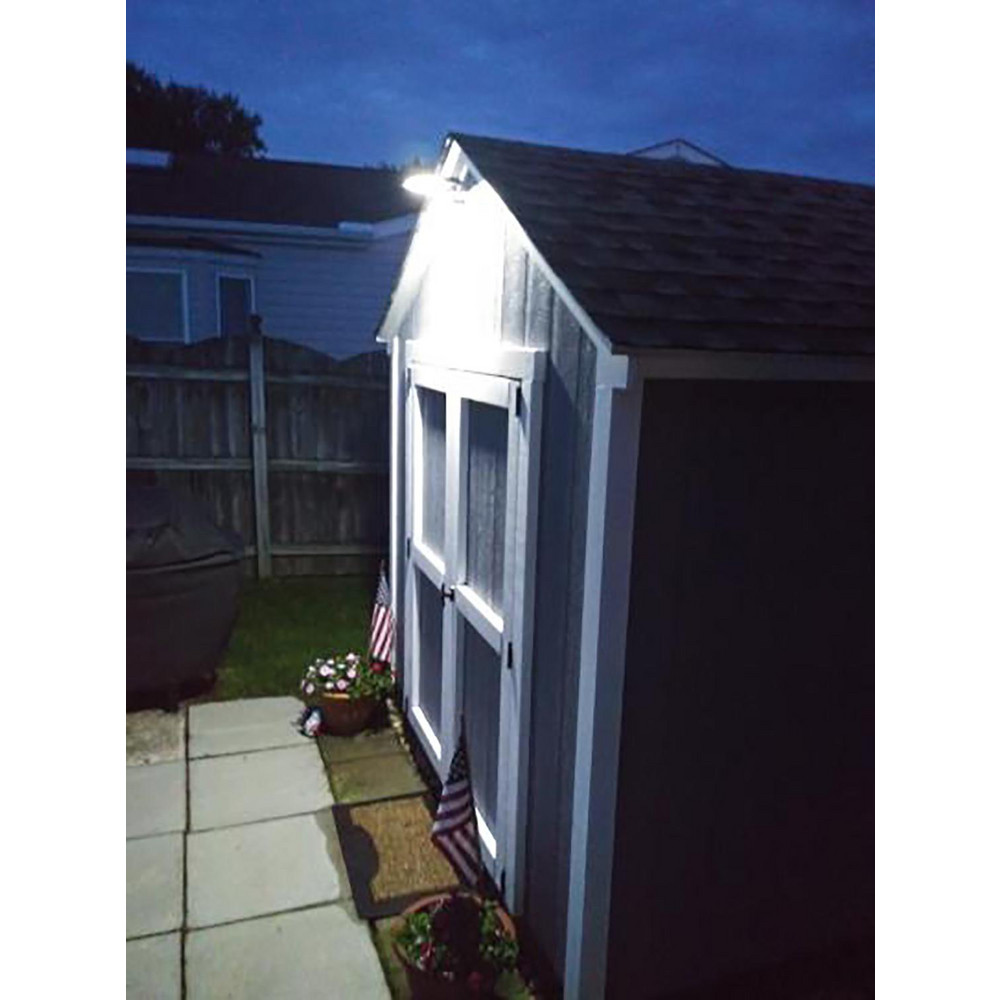 eLEDing Motion Sensing Light Fixtures: Detection Angle: 180; Number of Heads: 1; Detection Distance (Feet): 30 ft - EE805W56-WW