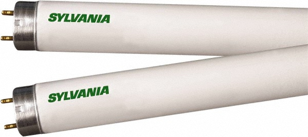 SYLVANIA Tubular  Fluorescent Lamp: 40 W, T12, Medium Bi-Pin - 24477