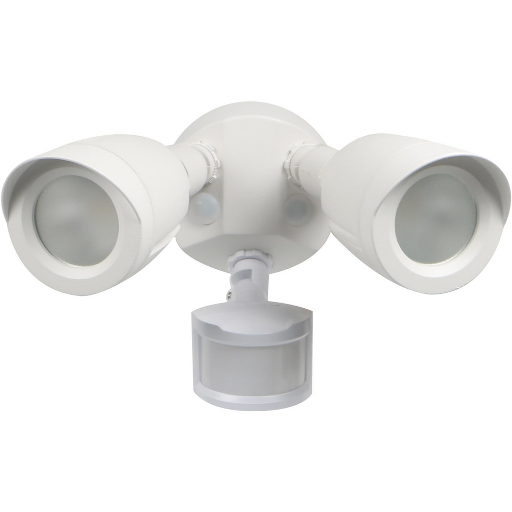 eLEDing Floodlight Fixtures: Mounting Type: Wall; Housing Color: b; Lumens: 2000; Housing Material: Aluminum; Lamp Type: Solar, LED - EE820W4F