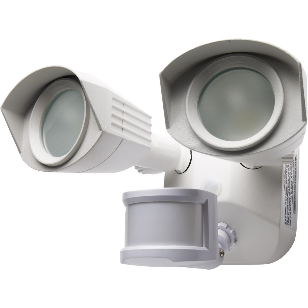 eLEDing Floodlight Fixtures: Mounting Type: Wall; Housing Color: b; Lumens: 2000; Housing Material: Aluminum; Lamp Type: Solar, LED - EE820W4F