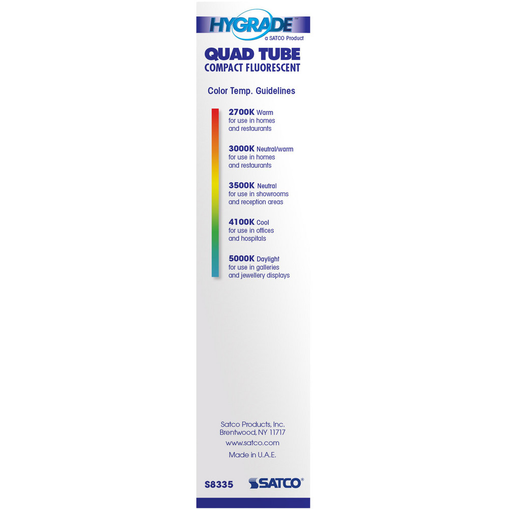 PRO-SOURCE Commercial, Industrial, Office & Residential  Fluorescent Lamp: 32.000 W, T8, Medium Bi-Pin - PS-S8458
