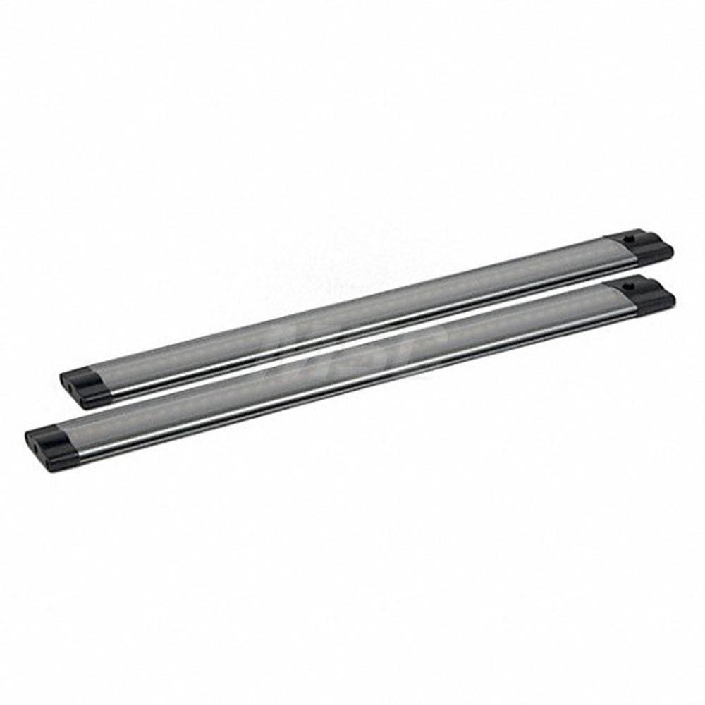 Radionic Hi-Tech Undercabinet Light Fixtures; Lamp Type: Integrated LED; LED; Number of Lamps: 2; Overall Length (Feet): 12.00; 12 in; Overall Width: 4; Lumens: 535; Wattage: 7.200; 7.2; Overall Height: 1.00; Voltage: 120 VAC; 120.00; Dimmable: No; Overall Width (Inch): 4; Overall Height (Decimal Inch): 1.00 - ES-CA02-WW