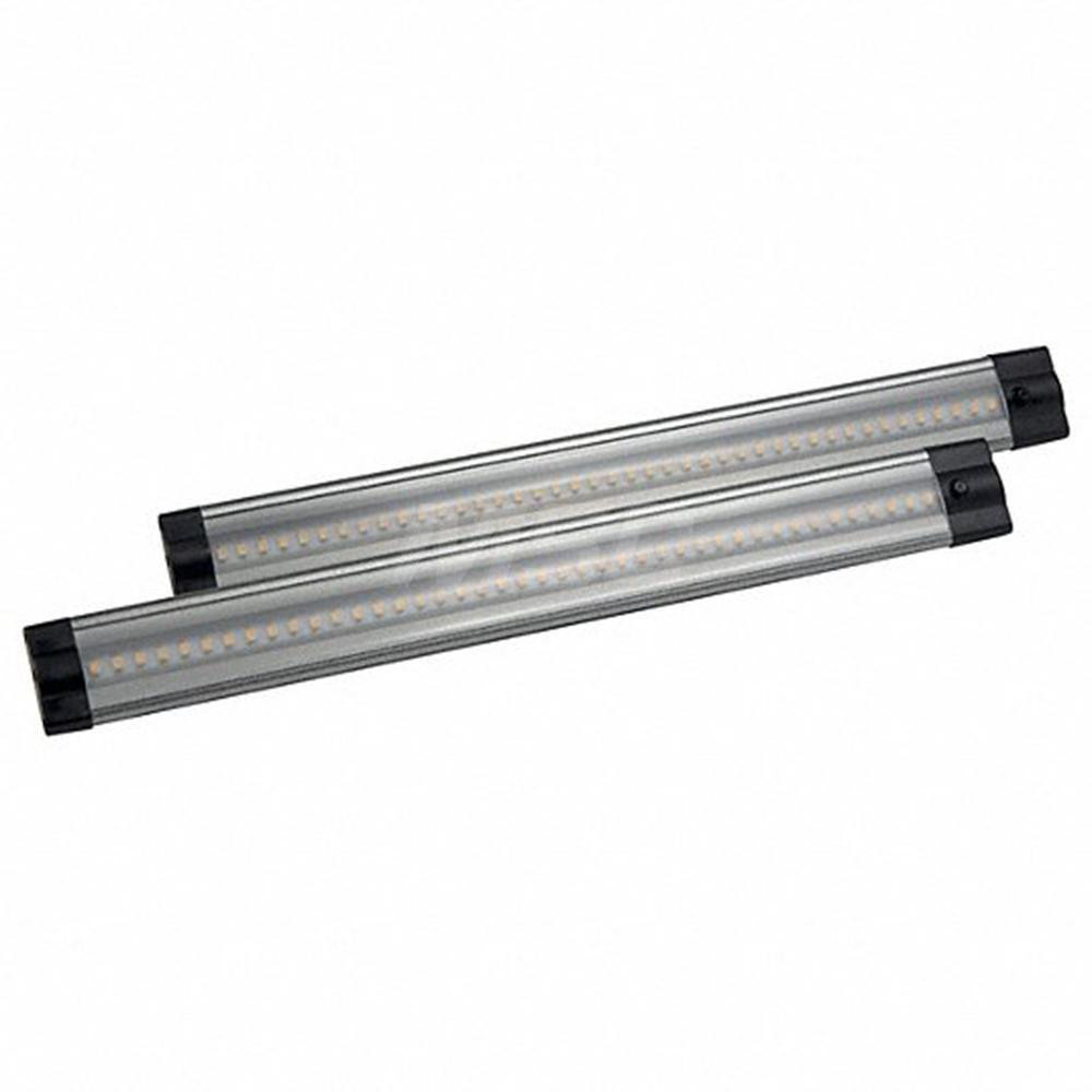 Radionic Hi-Tech Undercabinet Light Fixtures; Lamp Type: Integrated LED; LED; Number of Lamps: 2; Overall Length (Feet): 12.00; 12 in; Overall Width: 4; Lumens: 535; Wattage: 7.200; 7.2; Overall Height: 1.00; Voltage: 120 VAC; 120.00; Dimmable: No; Overall Width (Inch): 4; Overall Height (Decimal Inch): 1.00 - ES-CA02-WW