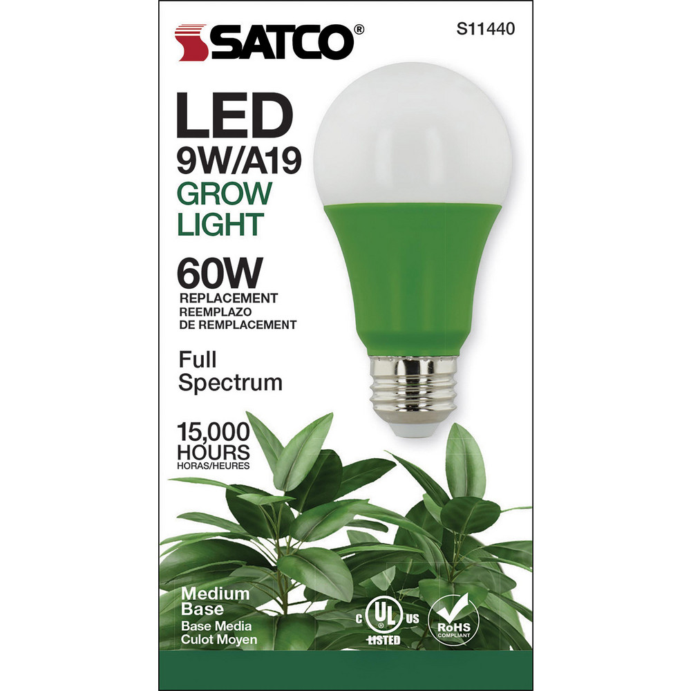 Value Collection LED Lamp: Commercial, Decorative, Industrial, Office & Residential, A19, 9.000W, Medium Screw Base - S11440