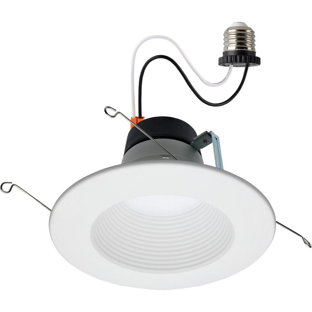 Feit Electric Downlights: Overall Width/Diameter (Decimal Inch): 8; Ceiling Type: Recessed Ceiling; Nominal Aperture Size: 4.9 in; Housing Type: Aluminum - LEDR56B930CA/MP