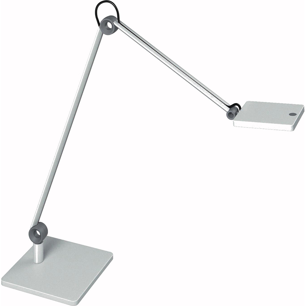 Waldmann Lighting Task Light: LED, 31.5" Reach, Articulated Arm, Base, Black - FTL108B30WB