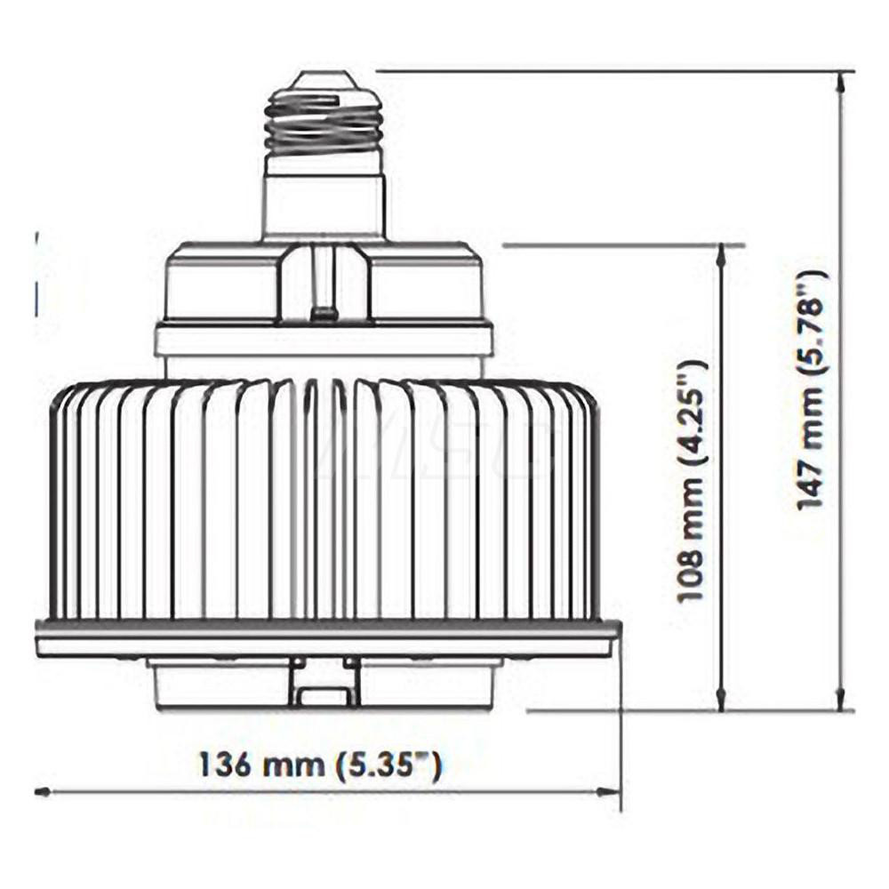 Filamento LED Commercial & Industrial Lamp: 30 Watts, LED, E26 Base - 03604