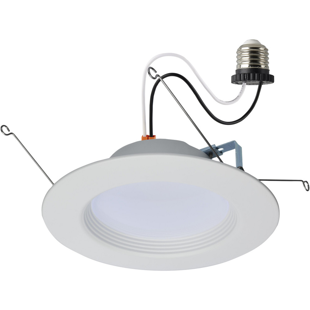 Feit Electric Downlights: Overall Width/Diameter (Decimal Inch): 5; Ceiling Type: Recessed Ceiling; Nominal Aperture Size: 3.3 in; Housing Type: Aluminum - LEDR4B/950CA/MP