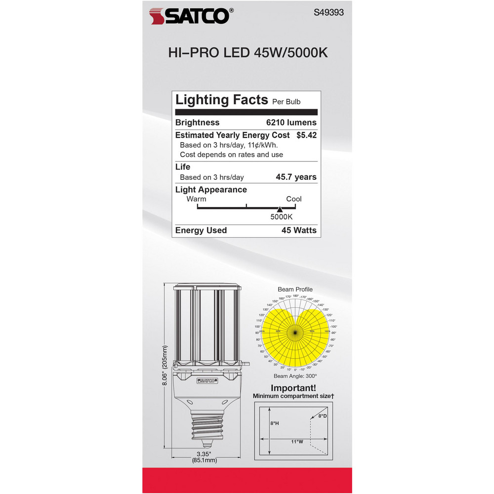 Value Collection Commercial, Industrial, Office & Residential  Fluorescent Lamp: 13.000 W, T4, 4-Pin - S8331
