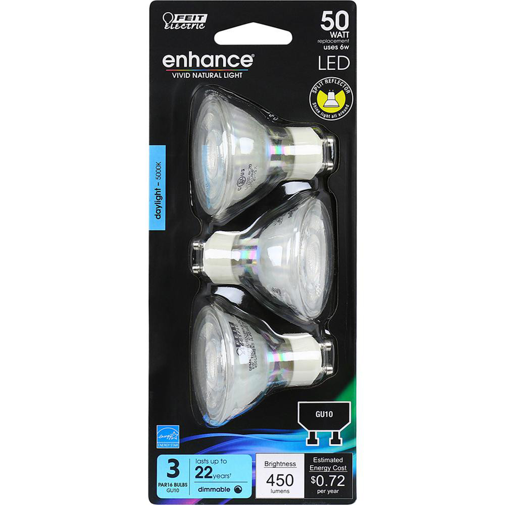 Feit Electric LED Lamp: Office, Commercial, Residential & Flood, MR16, 2-Pin Base - BPMR16FGU500930