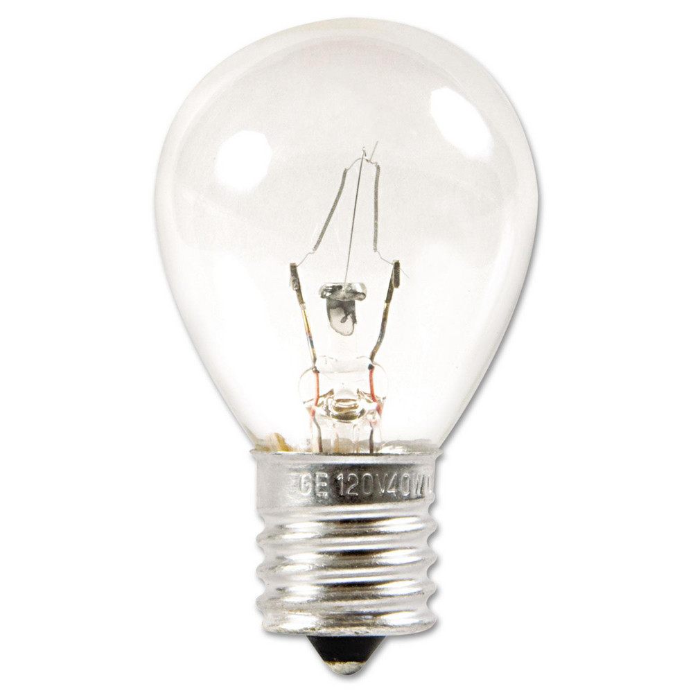 General Electric Incandescent Lamp:  Medium Screw Base,  S11 Lamp - GEL35156