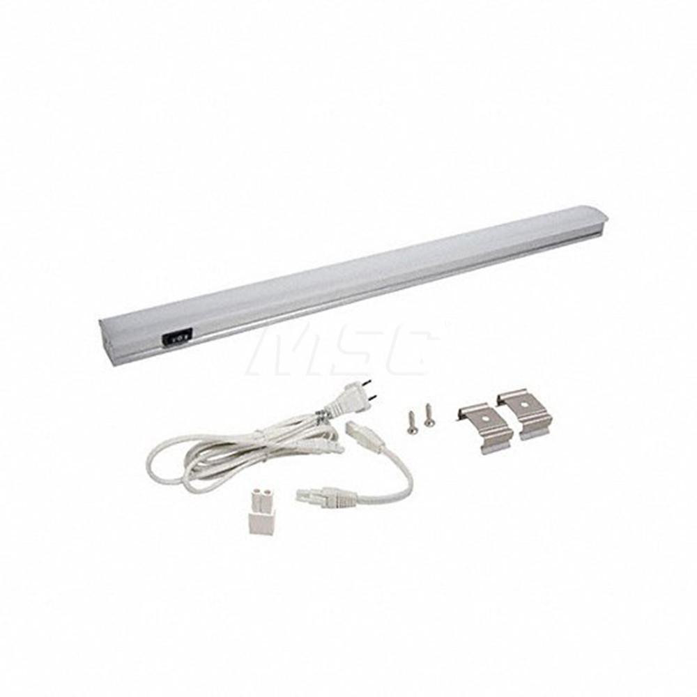 Radionic Hi-Tech Undercabinet Light Fixtures; Lamp Type: Integrated LED; LED; Number of Lamps: 1; Overall Length (Feet): 19 in; 19.00; Overall Width: 2; Lumens: 436; Wattage: 6.300; 6.3; Overall Height: 1.00; Voltage: 120 VAC; 120.00; Dimmable: No; Overall Width (Inch): 2; Overall Height (Decimal Inch): 1.00 - ZX515-HL-WW-9