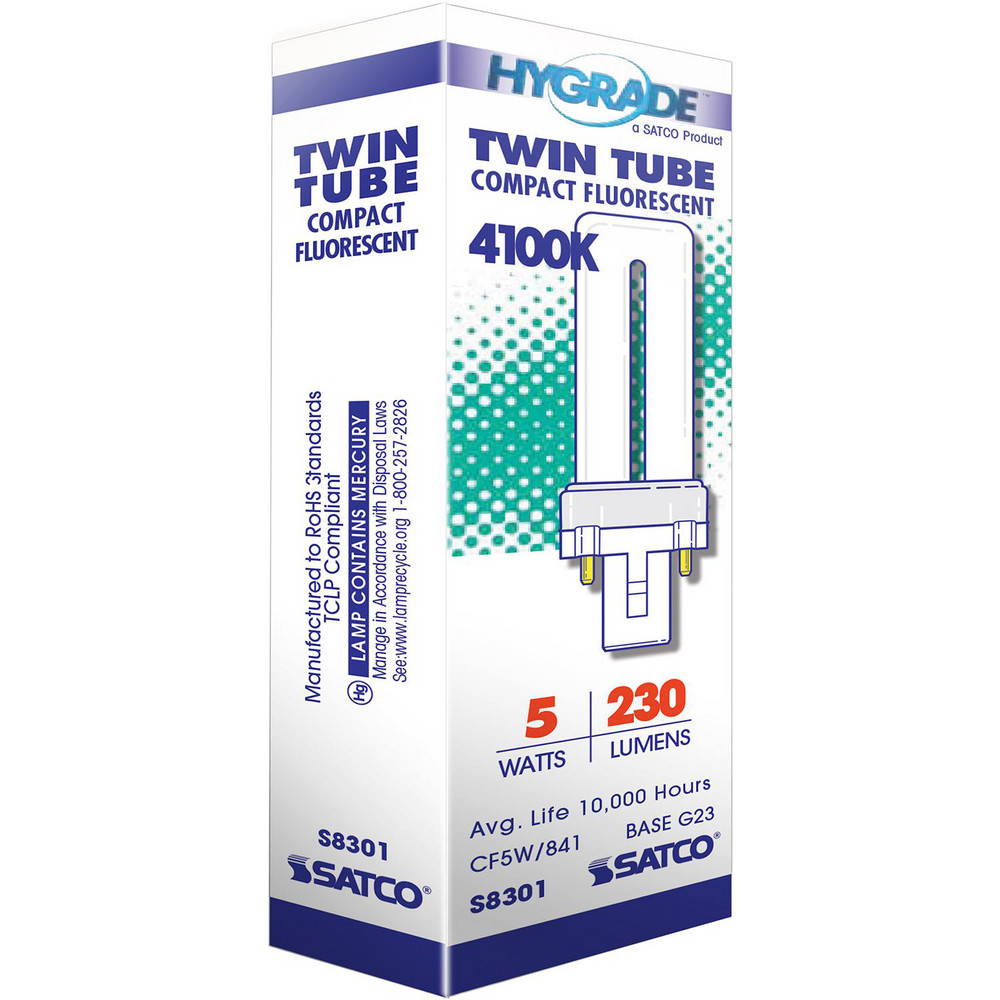 Value Collection Commercial, Industrial, Office & Residential  Fluorescent Lamp: 26.000 W, T4, 4-Pin - S8340