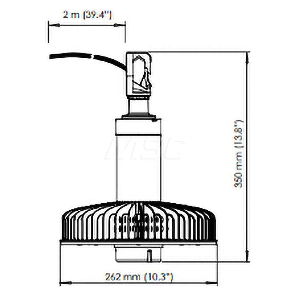 Filamento High Bay & Low Bay Fixtures: Fixture Type: High Bay; Lamp Type: LED; Number of Lamps Required: 0; Reflector Material: None - 03216
