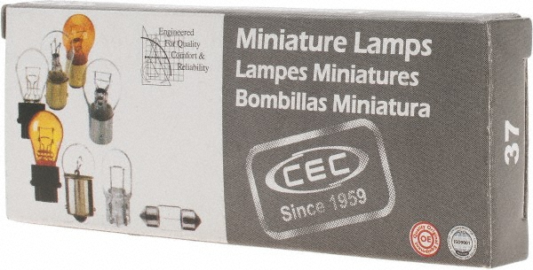 Import 14 Volt, Incandescent Miniature & Specialty T3-1/4 Lamp - 658