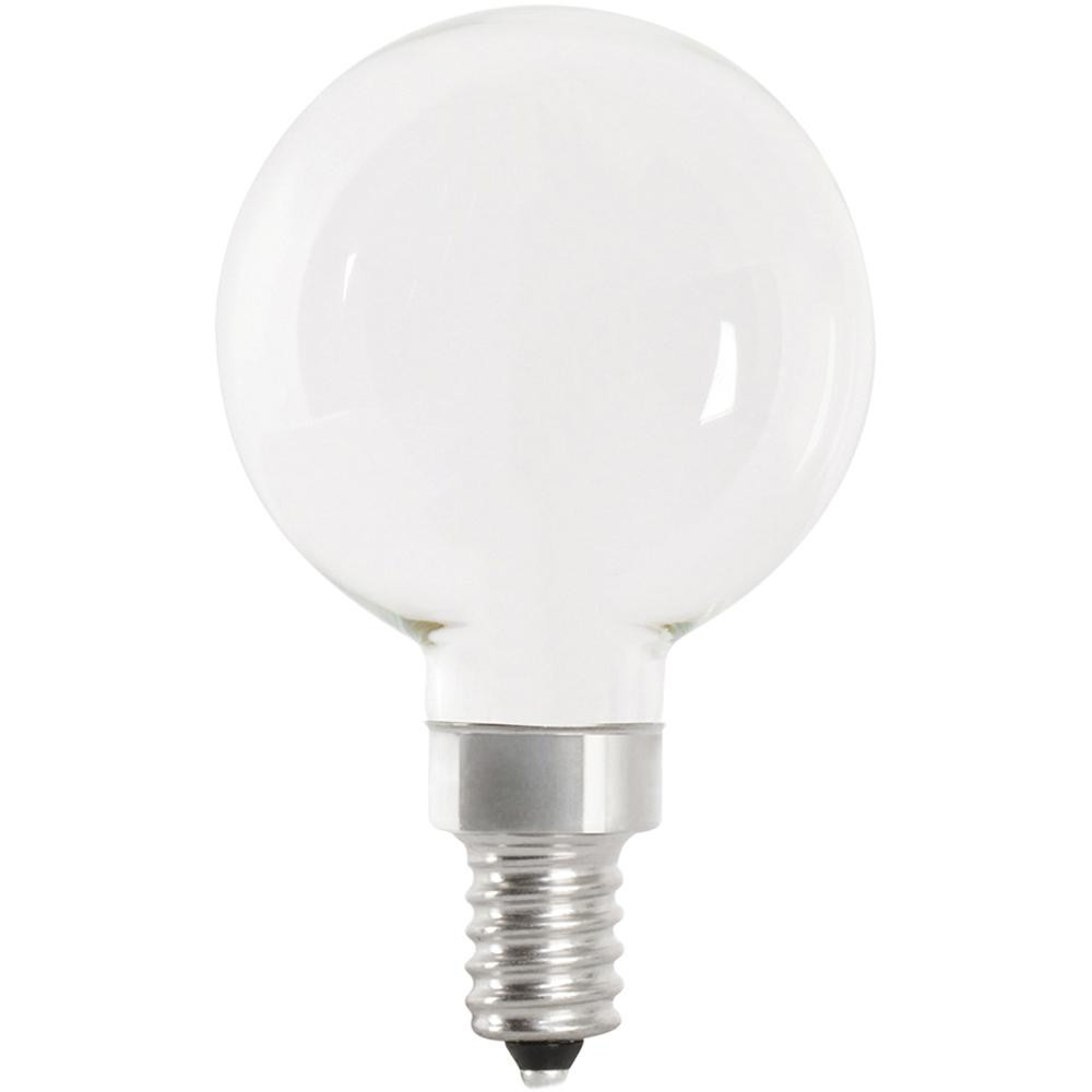 Feit Electric LED Lamp: Office, Commercial, Residential & Decorative, G16, Candelabra Screw Base - BPG1640W927CAFI