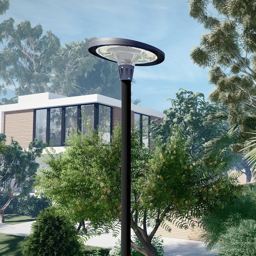 eLEDing Landscape Light Fixtures: Type of Fixture: Solar Post Light; Mounting Type: Coupler Mount; Lamp Type: LED; Housing Material: Aluminum - EE825W-RH18N