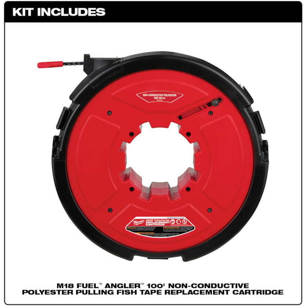 Milwaukee Tool Fish Tape Accessories: Accessory Type: Non-Conductive Tape; Number of Pieces: 1 - 48-44-5195
