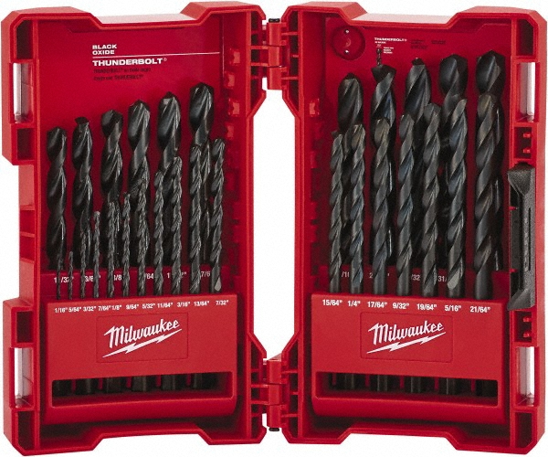 Milwaukee Tool 11 Piece, 1/2 to 1-1/4" Punch Hole Dia, Knockout Set - 49-16-2692