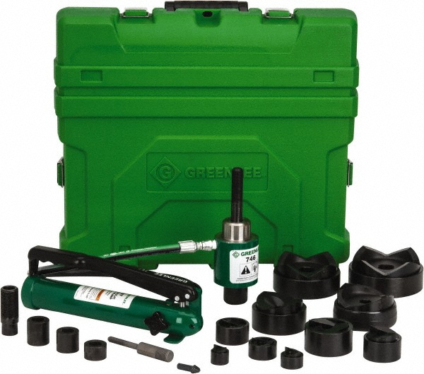 Milwaukee Tool 11 Piece, 1/2 to 1-1/4" Punch Hole Dia, Knockout Set - 49-16-2692