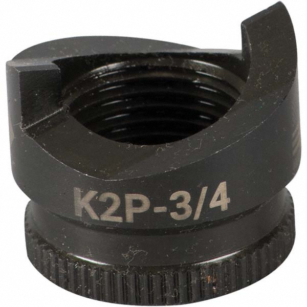 Klein Tools Punch Dies, Centers & Parts: Component Type: Punch; Product Shape: Round; Compatible Conduit Size: 2 in - 53867