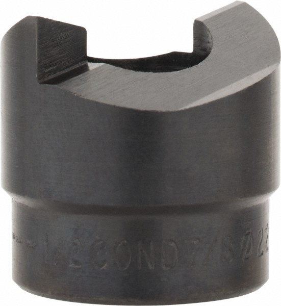 Klein Tools Punch Dies, Centers & Parts: Component Type: Punch; Product Shape: Round; Compatible Conduit Size: 1 in - 53837