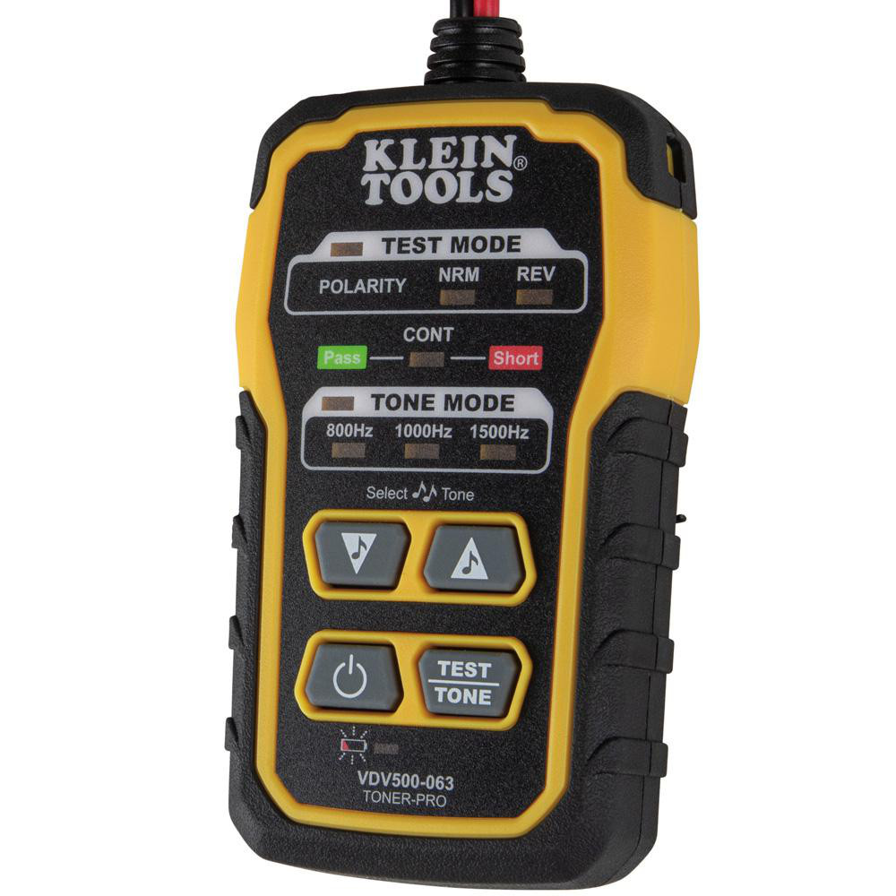 Klein Tools Cable Tools & Kit: 2 Pc, Pouch, Use with RJ11, RJ12 & FJ45 Jack - VDV500-820