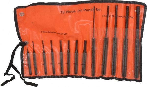Greenlee 17 Piece, 2" Punch Hole Dia, Hydraulic Knockout Set - 7307