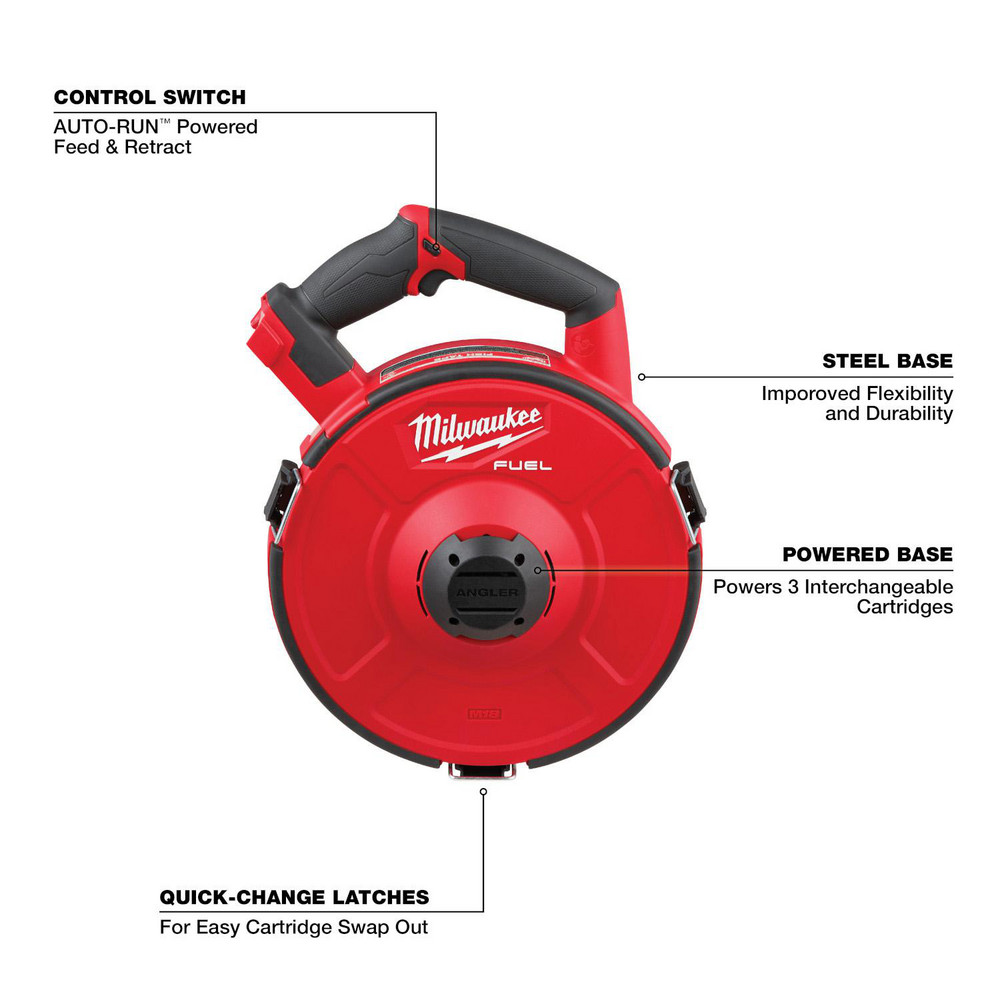 Milwaukee Tool Fish Tapes: Tape Type: Non-Conductive, Replacement; Material: Nylon; Tape Width (Decimal Inch): 0.125 in; Winder Case: No - 2873-20