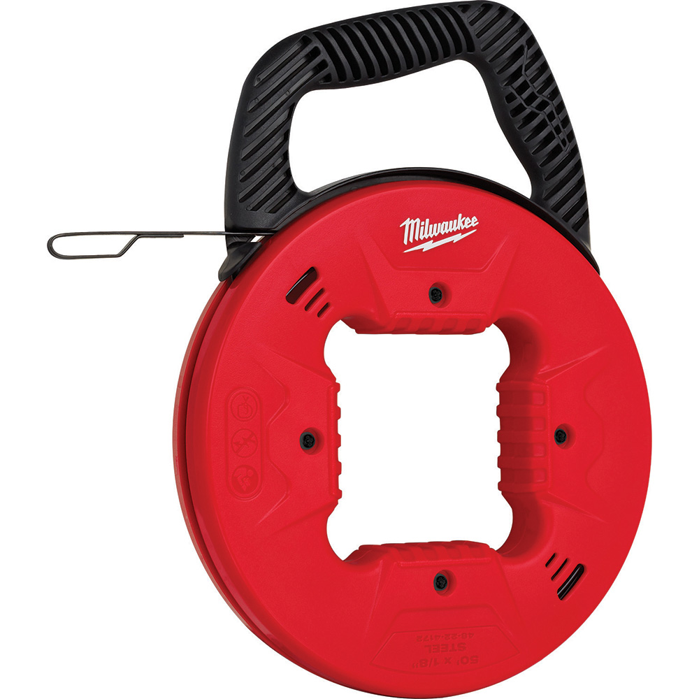 Milwaukee Tool Fish Tapes: Tape Type: Non-Conductive, Replacement; Material: Nylon; Tape Width (Decimal Inch): 0.125 in; Winder Case: No - 2873-20