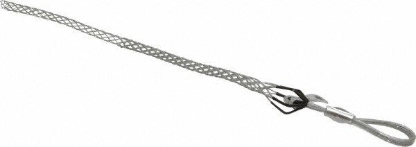 Klein Tools Single Eye, Round Inside Notched Jaw, Steel Wire Grip Hoist - 1611-40