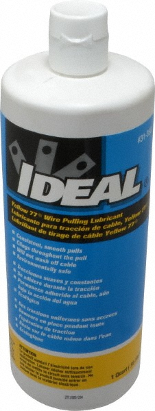 Ideal 5 Gallon Pail, Yellow Wire Pulling Lubricant Wax - 31-355