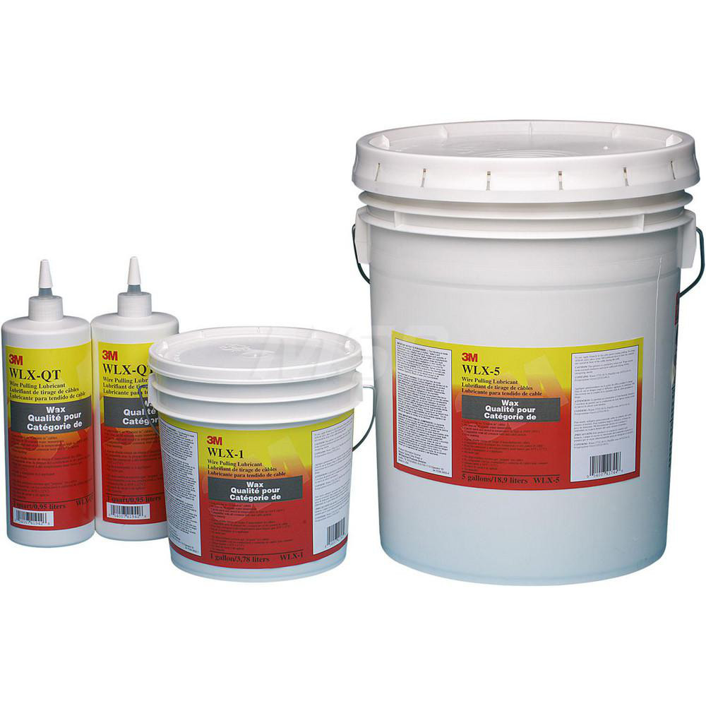 Ideal 5 Gallon Pail, Yellow Wire Pulling Lubricant Wax - 31-355