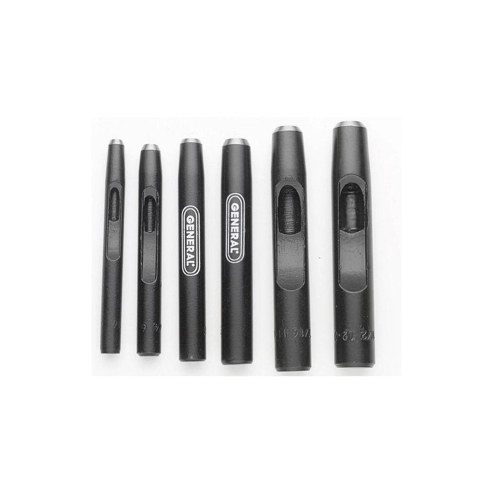 Greenlee 9 Piece, 4" Punch Hole Dia, Hydraulic Standard Punch Kit - 7304