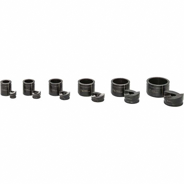 Greenlee 11 Piece, 61.5mm Punch Hole Dia, Hydraulic Punch Driver Kit - 7806SB