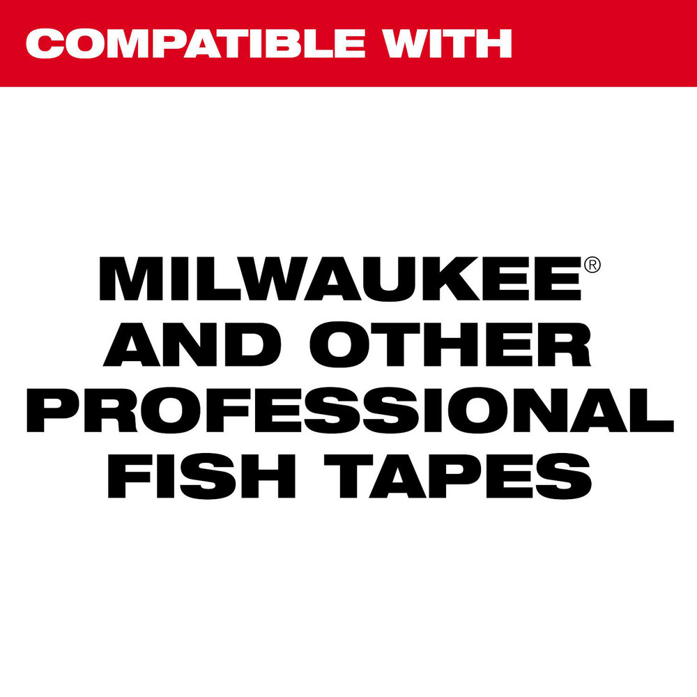 Milwaukee Tool Fish Tape Accessories: Accessory Type: POLY PULL LINE; Number of Pieces: 1 - 48-22-4138