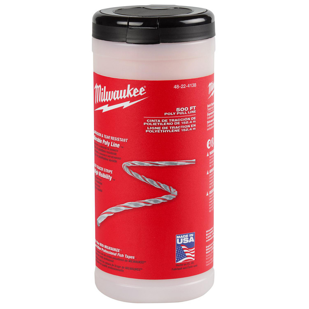 Milwaukee Tool Fish Tape Accessories: Accessory Type: POLY PULL LINE; Number of Pieces: 1 - 48-22-4138
