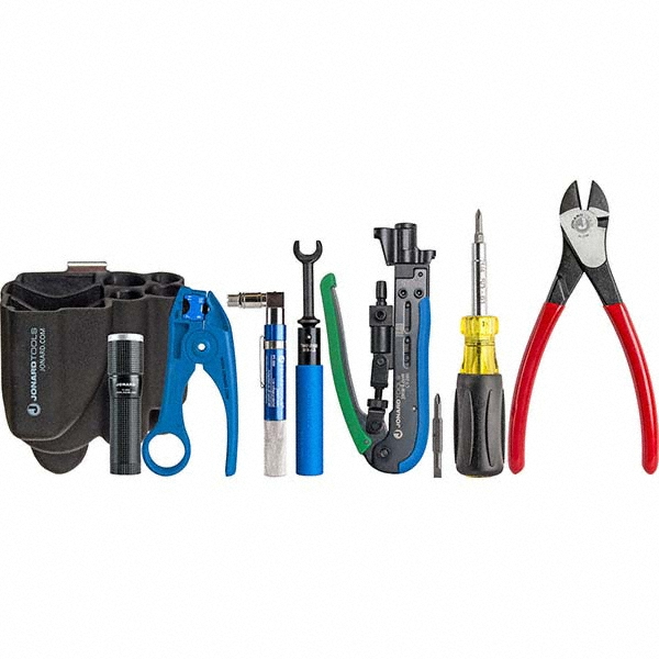 Ideal Cable Tools & Kit: Use on RG59 Cable, Use with Ideal F Compression Connector & Ideal RCA Compression Connector - 33-622