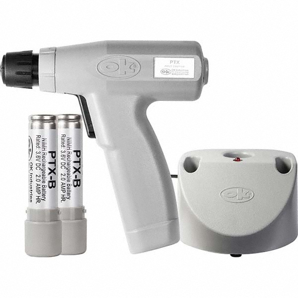 OK Industries 32, 18 AWG, Plastic and Steel, Squeeze Gun Wrapping and Unwrapping Tool - PTX-2BF
