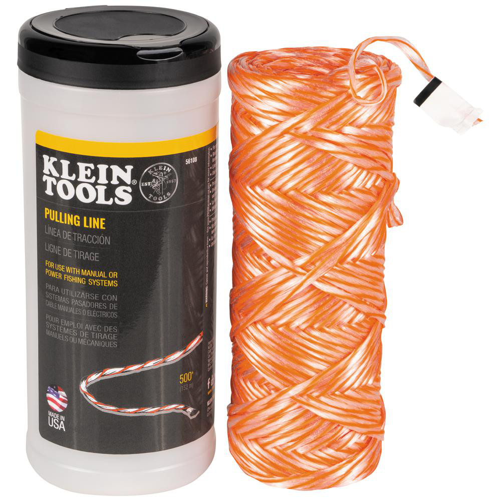 Orion Cordage Cable Pulling Accessories: Line/Tape Type: Pull Tape; Material: Polyester; Rope/Tape Diameter (Inch): 3/16 - 64P0400-03000-0