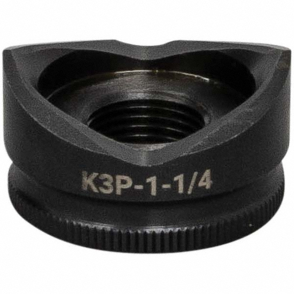 Greenlee Punch Dies, Centers & Parts: Component Type: Punch; Product Shape: Round; Compatible Conduit Size: 1.25 in - K3P-1-1/4