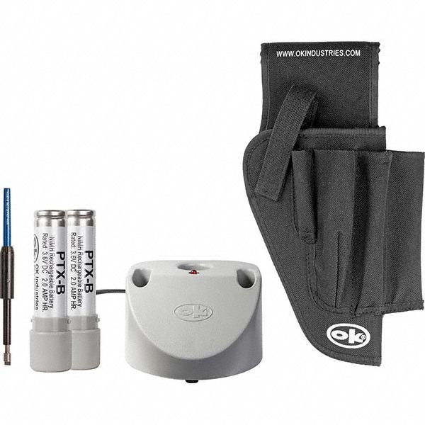 OK Industries 32, 18 AWG, Plastic and Steel, Squeeze Gun Wrapping and Unwrapping Tool - PTX-KIT2DH