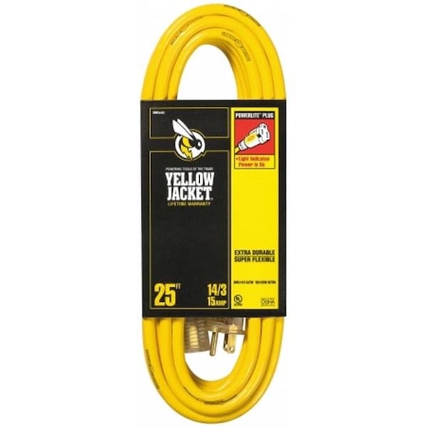 Southwire Extension Cord, 14 AWG, 14/3, 25 ft - 2886