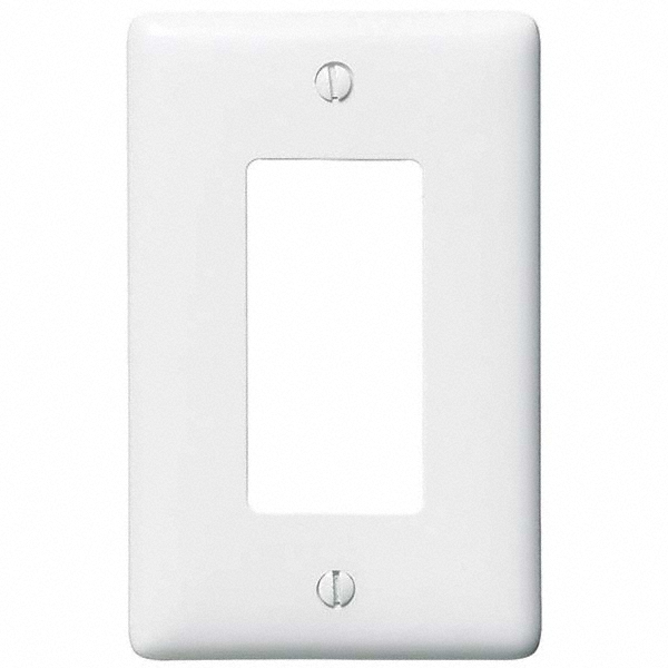 Pass & Seymour 1 Gang, 4-11/16 Inch Long x 2-15/16 Inch Wide, Standard Outlet Wall Plate - TP8