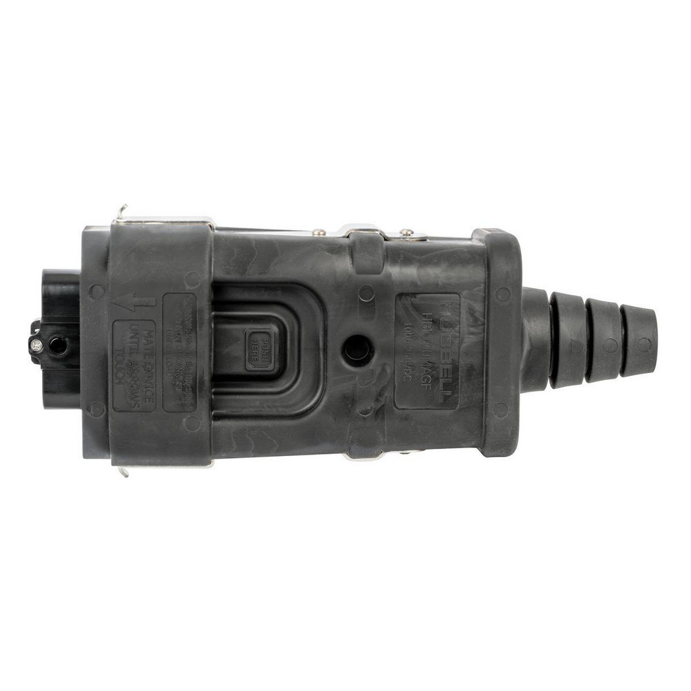 Hubbell Wiring Device-Kellems Pin & Sleeve Plugs & Connectors: Pin Configuration: 2; Number Of Poles: 2; Amperage: 100.0000; Voltage: 250.00 - HBL100MAGF