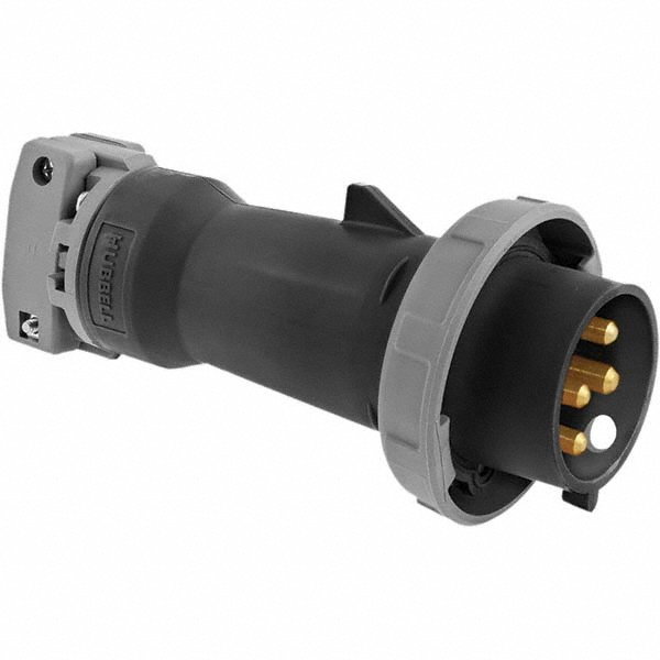 Hubbell Wiring Device-Kellems Pin & Sleeve Plugs & Connectors: Pin Configuration: 2; Number Of Poles: 2; Amperage: 100.0000; Voltage: 250.00 - HBL100MAGF