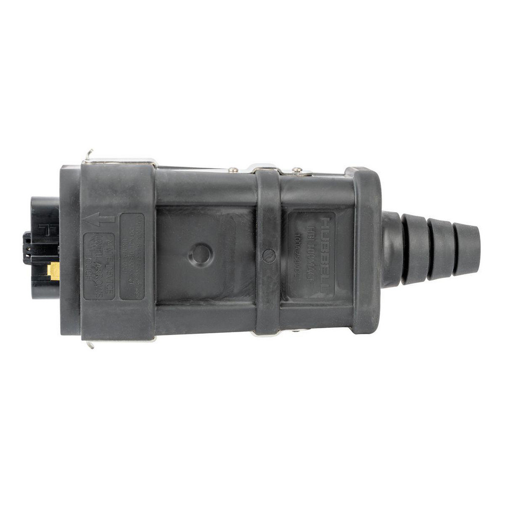 Hubbell Wiring Device-Kellems Pin & Sleeve Plugs & Connectors: Pin Configuration: 2; Number Of Poles: 2; Amperage: 100.0000; Voltage: 250.00 - HBL100MAGF
