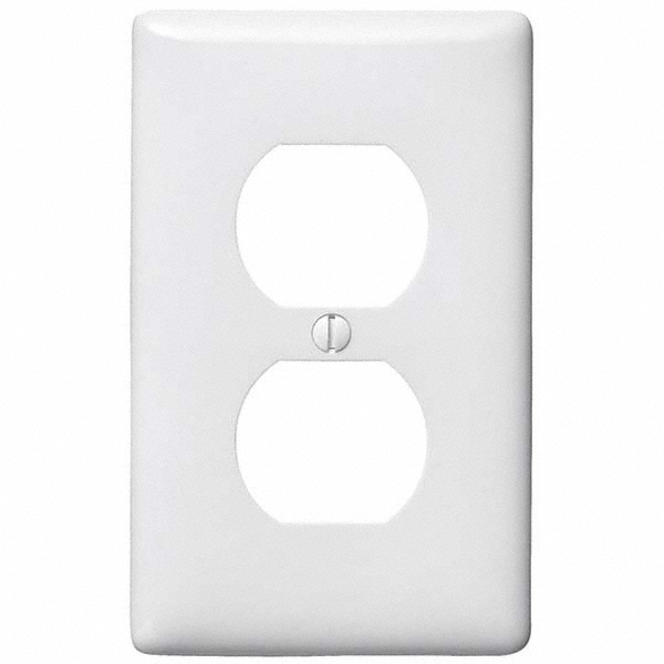Pass & Seymour 1 Gang, 4-11/16 Inch Long x 2-15/16 Inch Wide, Standard Outlet Wall Plate - TP8LA