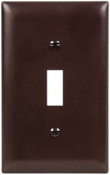 Pass & Seymour 1 Gang, 4-11/16 Inch Long x 2-15/16 Inch Wide, Standard Switch Plate - TP13
