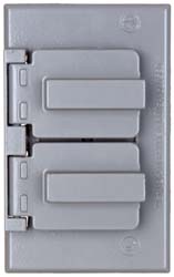Cooper Crouse-Hinds Weather Proof Electrical Box Cover: Aluminum - TP7238